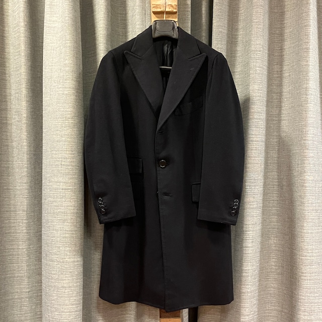 ORAZIO LUCIANO WOOL / CASHMERE CHESTERFIELD COAT《44》