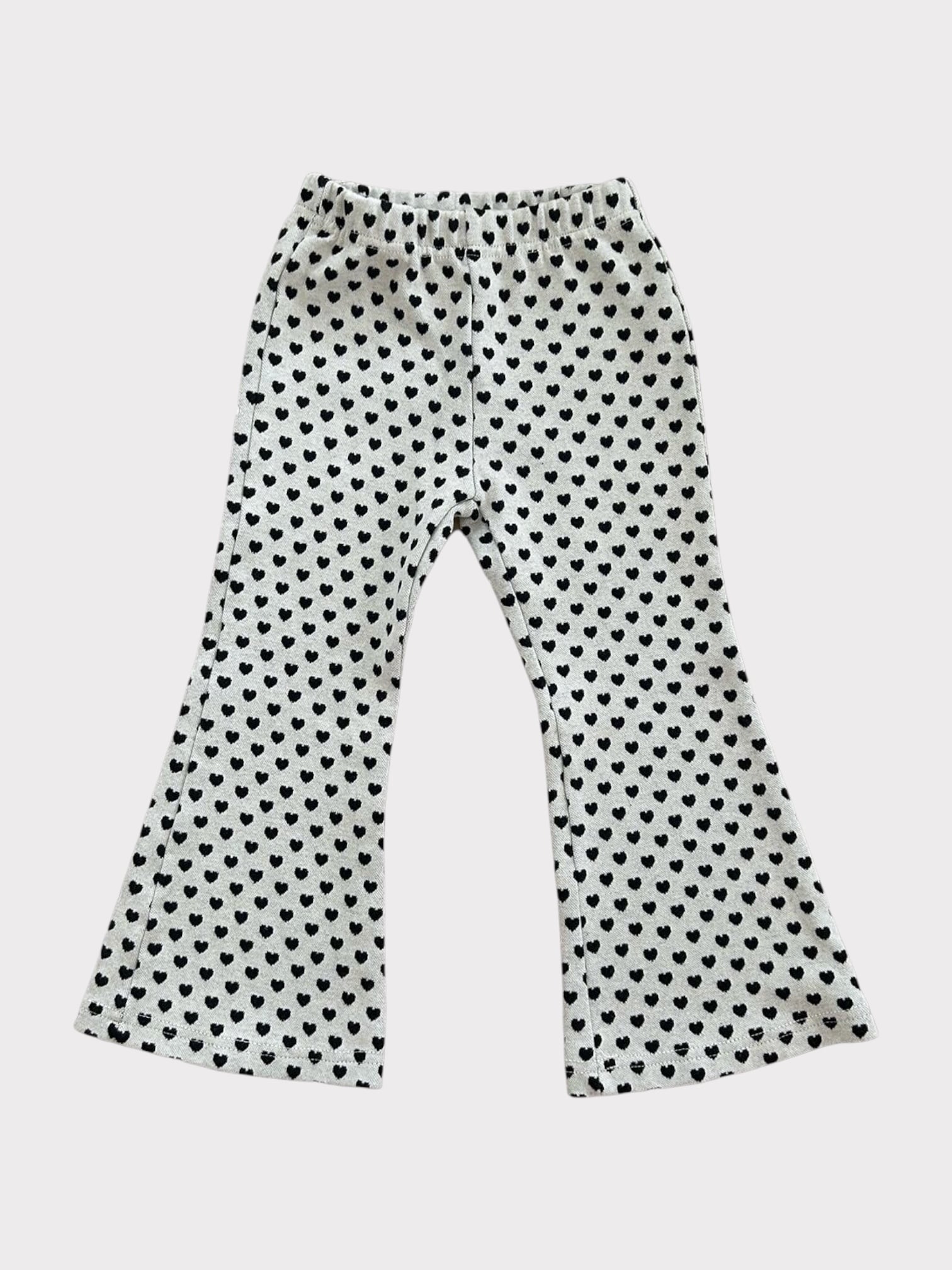 heart flare pants