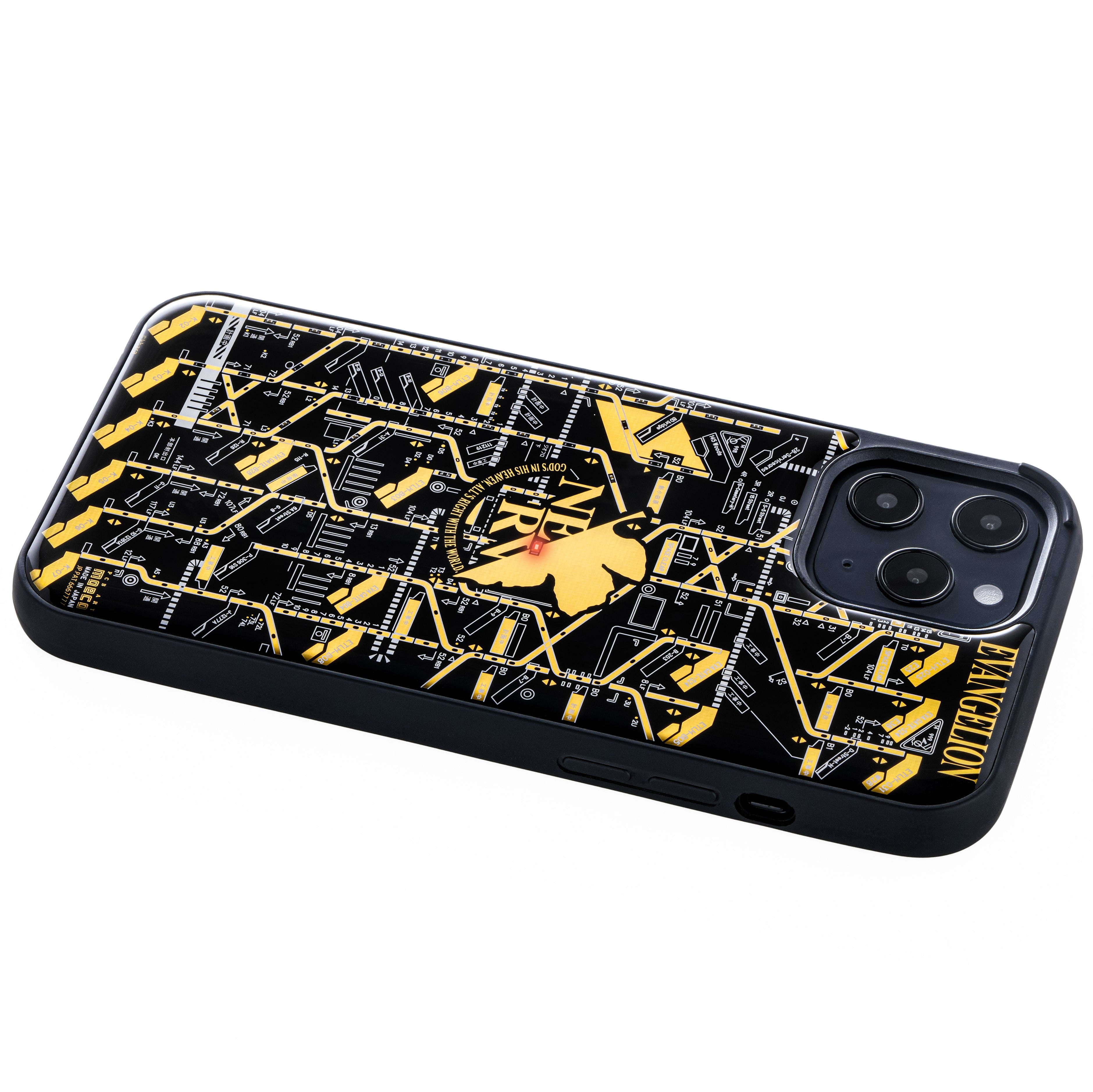 FLASH NERV 基板アート iPhone 12 Pro Max ケース | PCB ART moeco