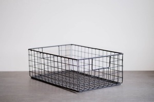 WIRE BASKET SHOES BOX