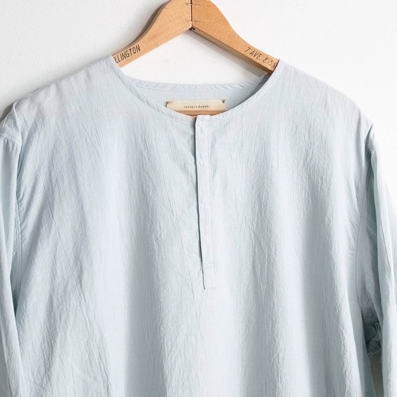 suzuki takayuki スズキタカユキ gauze shirt april mist size02 | les