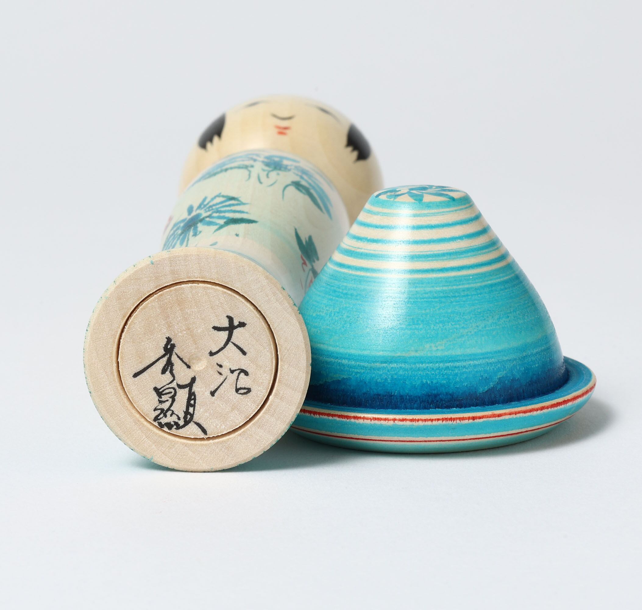帽子こけし Boushi-hat kokeshi doll | 大沼秀顕工人 Hideaki OHNUMA