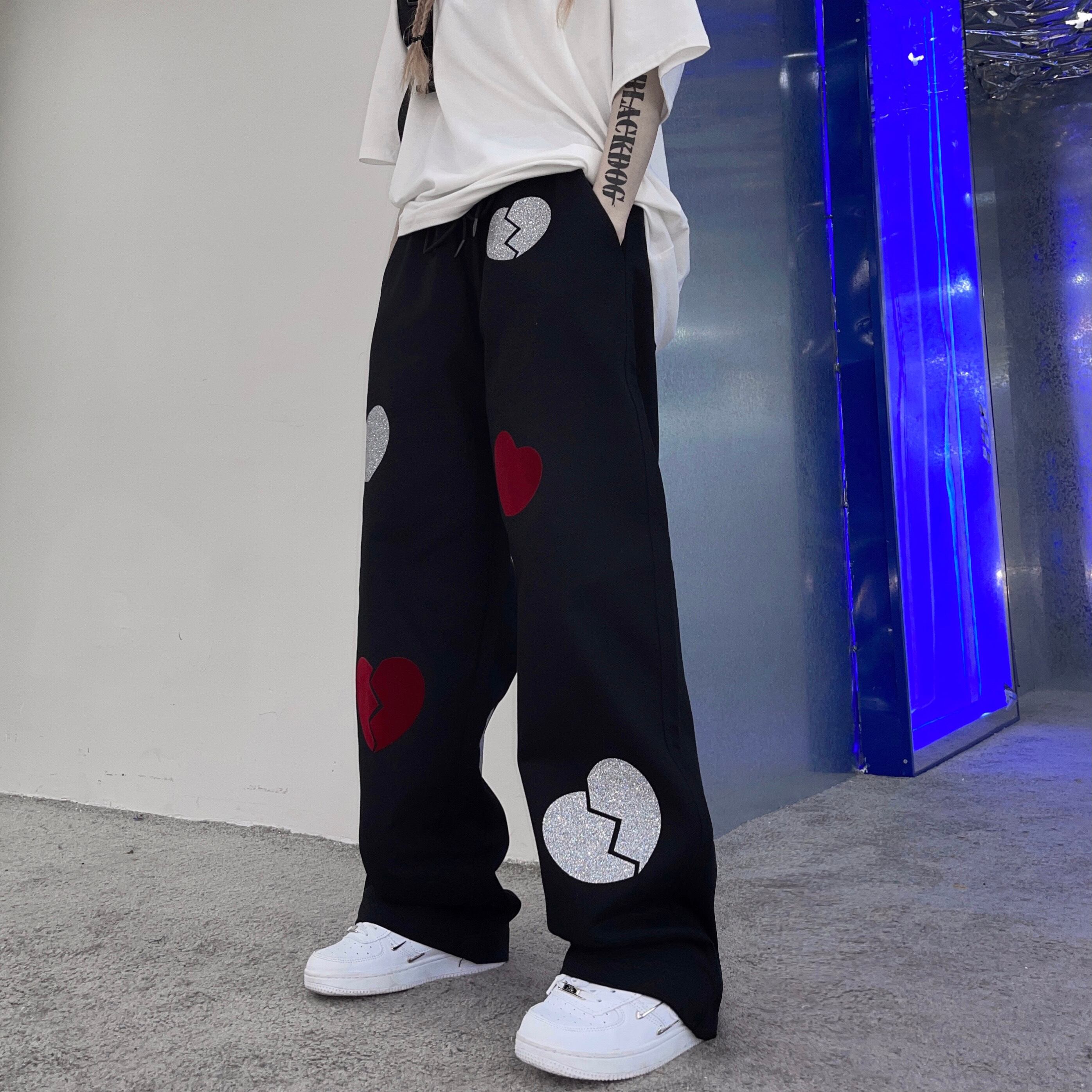 スタイルスプリングサマープリントパンツ レディースルーズカジュアル ストリート かわいい 春物 夏物 ケッペル96342992898