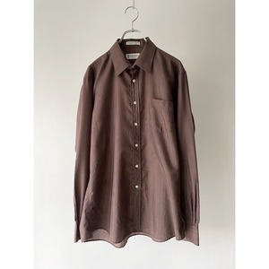 -Yves Saint Laurent-Total pattern logo design shirt