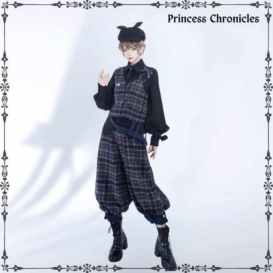 princess Chronicles】Rabbit Hunter ジャケット Ouji Lolita Blouse
