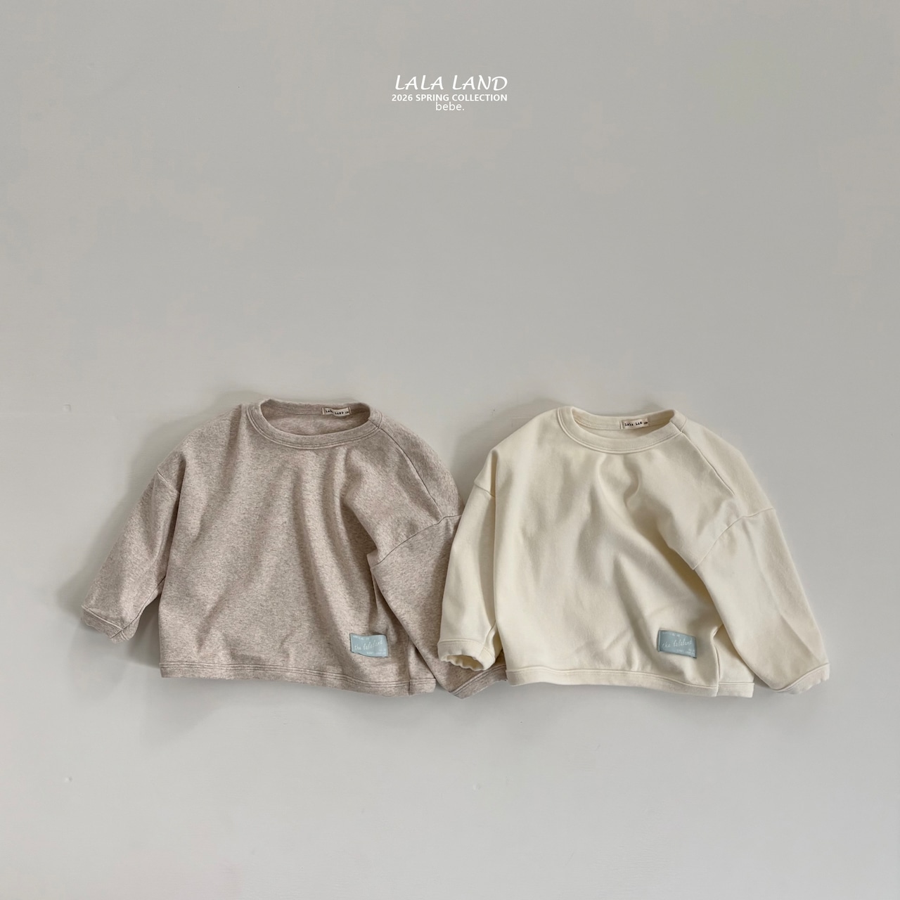 LALALAND 26/SS (Baby)Ribbed lap-back tee