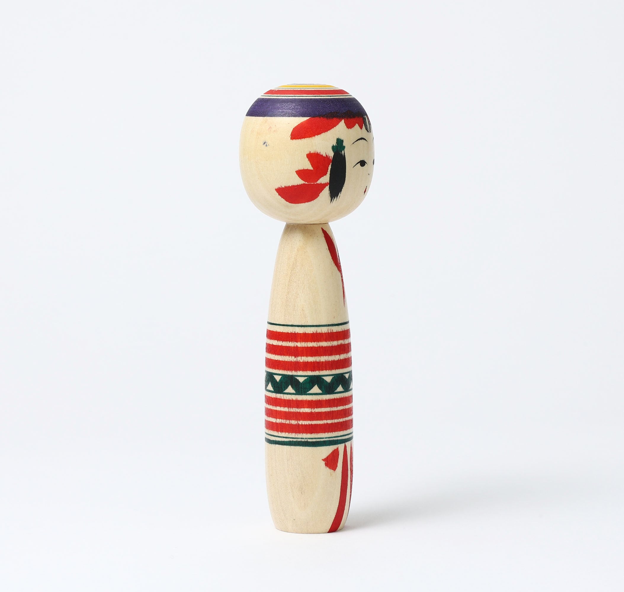 弥治郎こけし Yajiro style kokeshi doll | 池内潮音工人 弥治郎系