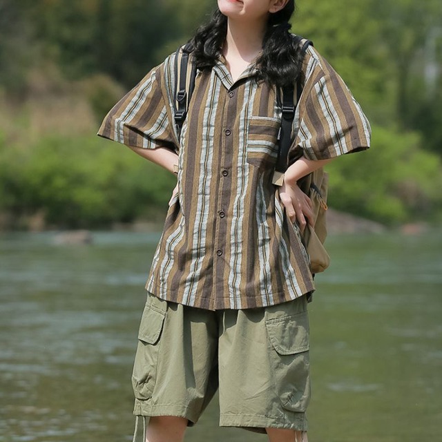 Stripe shirt M12064
