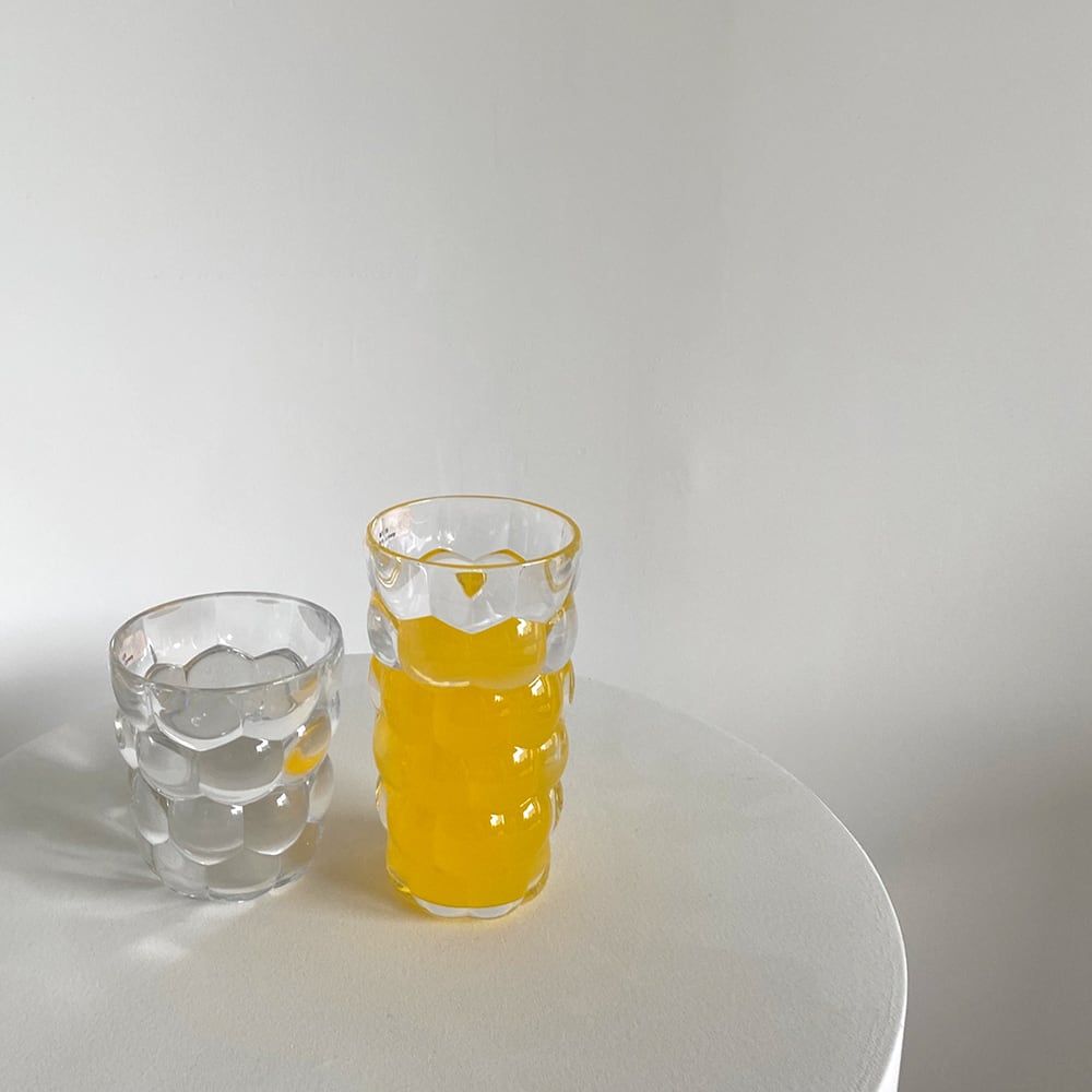 made in germany】bubble glass cup 2size / ドイツ製 バブル グラス