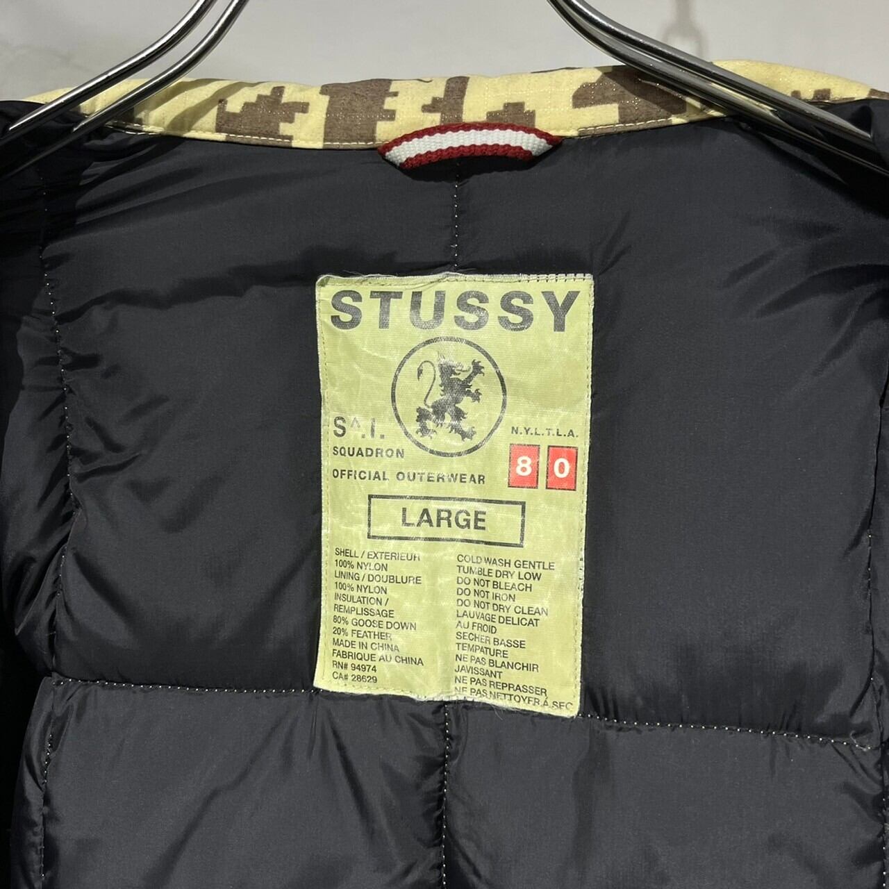 90後期~00s前期 Old Stussy Down Jacket | VOLAR 90後期~00s前期 Old Stussy Down Jacket | VOLAR