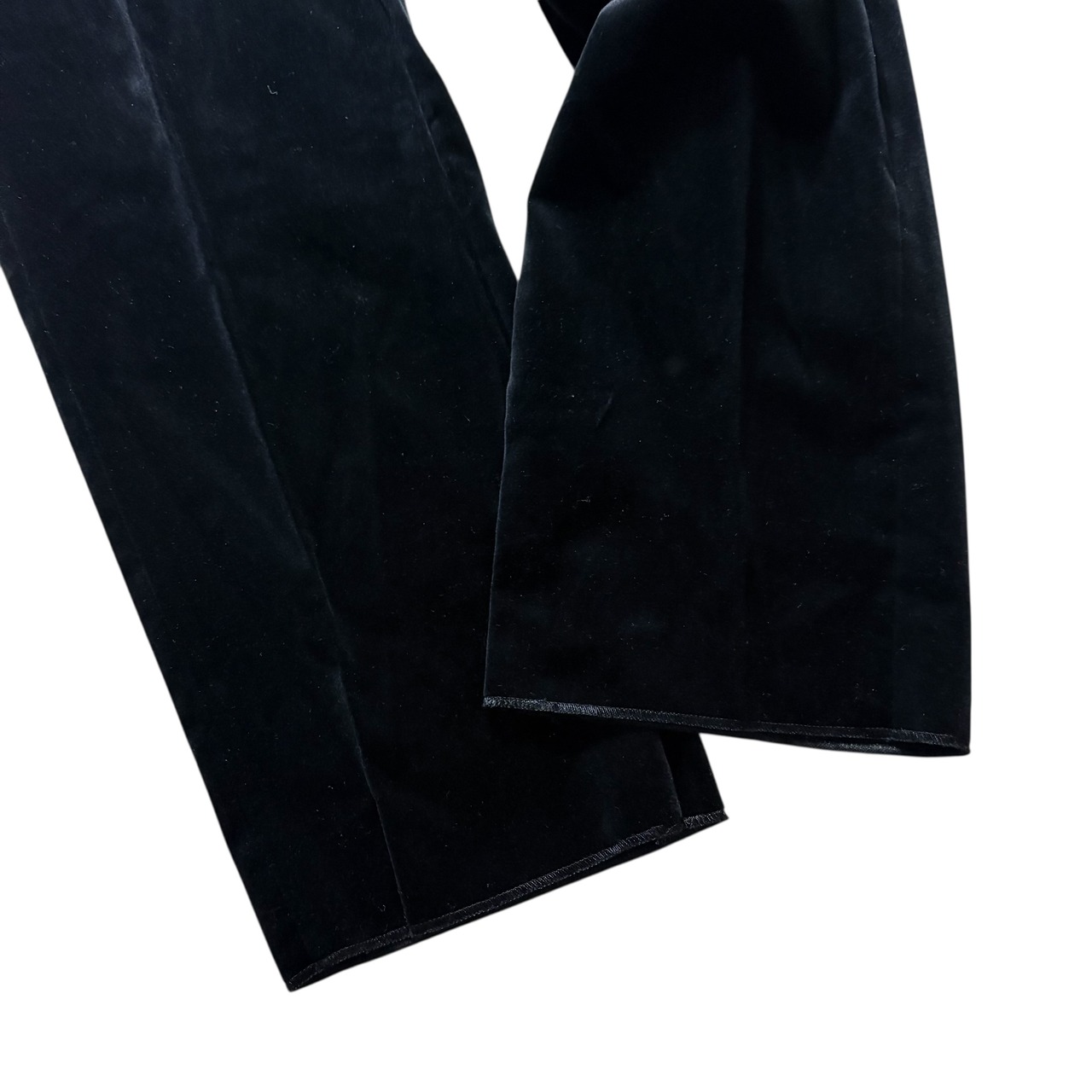 DIOR black velvet pants
