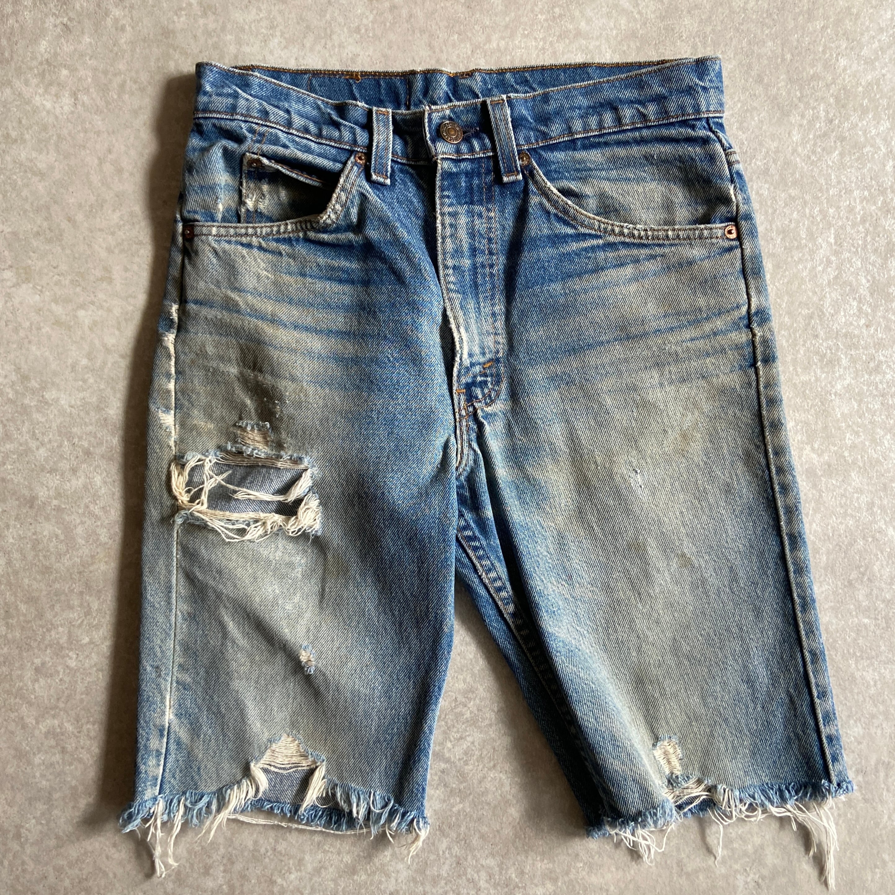 1980s Levi's 517 "Cut Off" Short Pants W30 Made in USA H072