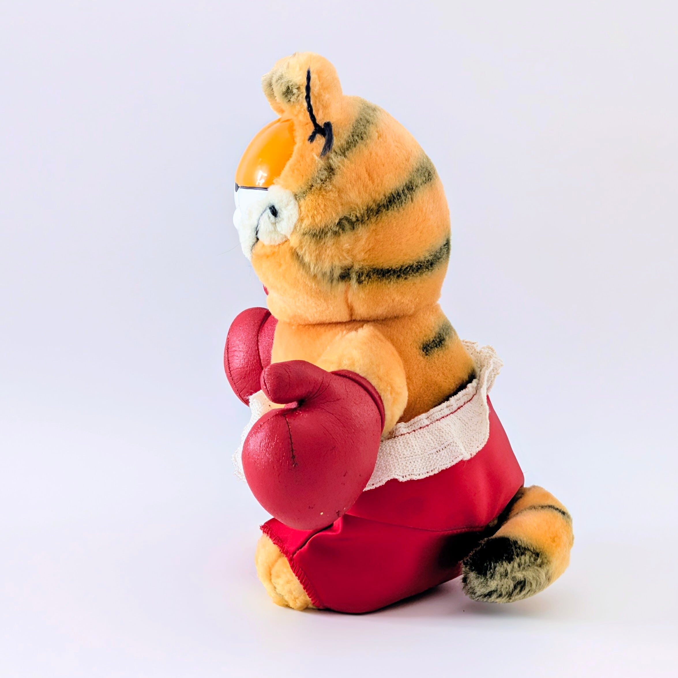 ☆ VINTAGE 1980年代初期 ☆【 Garfield ( ガーフィールド ) 】『 boxer ボクサーガーフィールド 』【B】ぬいぐるみ プラッシュ plush 1980年代年製 〚アメリカン雑貨 アメトイ〛