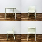 MAGIS マジス AIR-TABLE ＆ AIR-CHAIR SET white エアテーブル＆エアチェア2脚 セット ホワイト デザイナーズ家具 屋外使用可【中古】【送料無料】