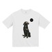 フラットコーテッド・レトリーバー ビックシルエットTシャツ