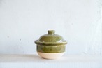 simple土鍋　一合　 抹茶色