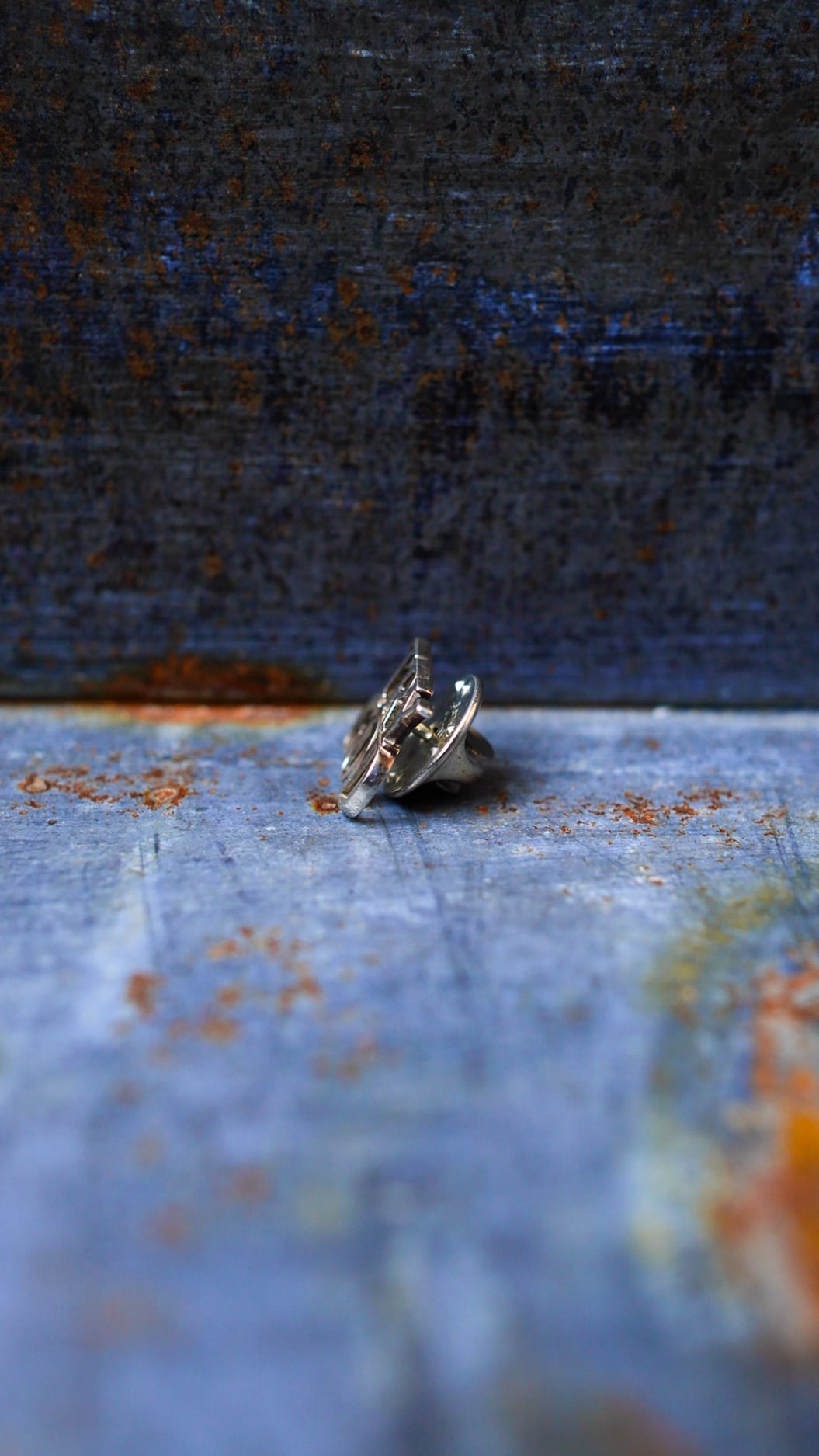 1970s】TIFFANY&Co. ティファニー TRY GOD ピンバッチ 《シルバー925  