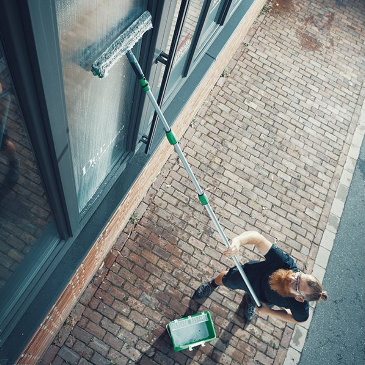 伸縮ポールシステム  オプティロック アドアンアーム　2段式　1.25ｍ (0.6ｍ×2段)