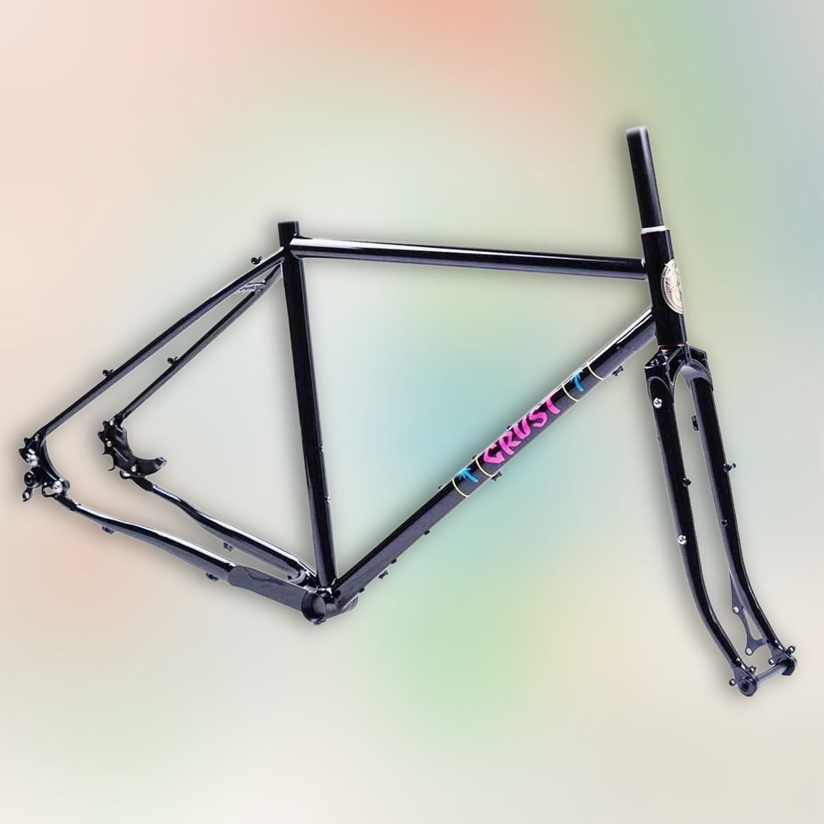CRUST BIKES】EVASION FRAME SET(GALAXY BLACK) | Humhumhug Online Shop