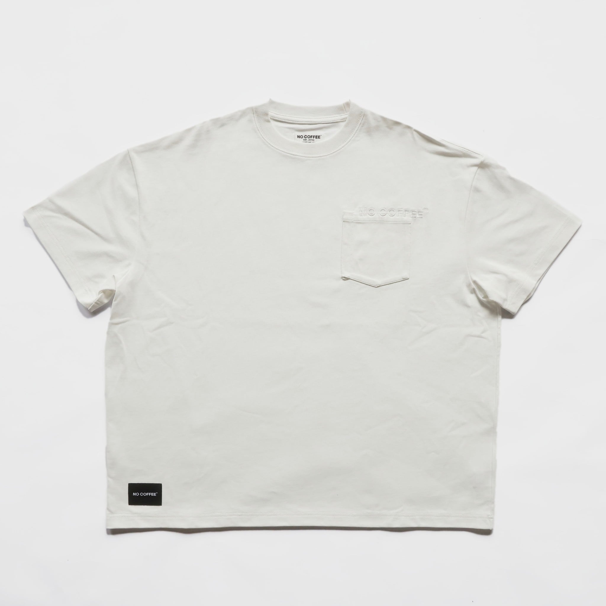 NO COFFEE HEAVY WEIGHT OVERSIZED SUNGLASSES POCKET S/S Tシャツ