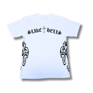 ELDOLADO side key white tｰshirts 【LT015】