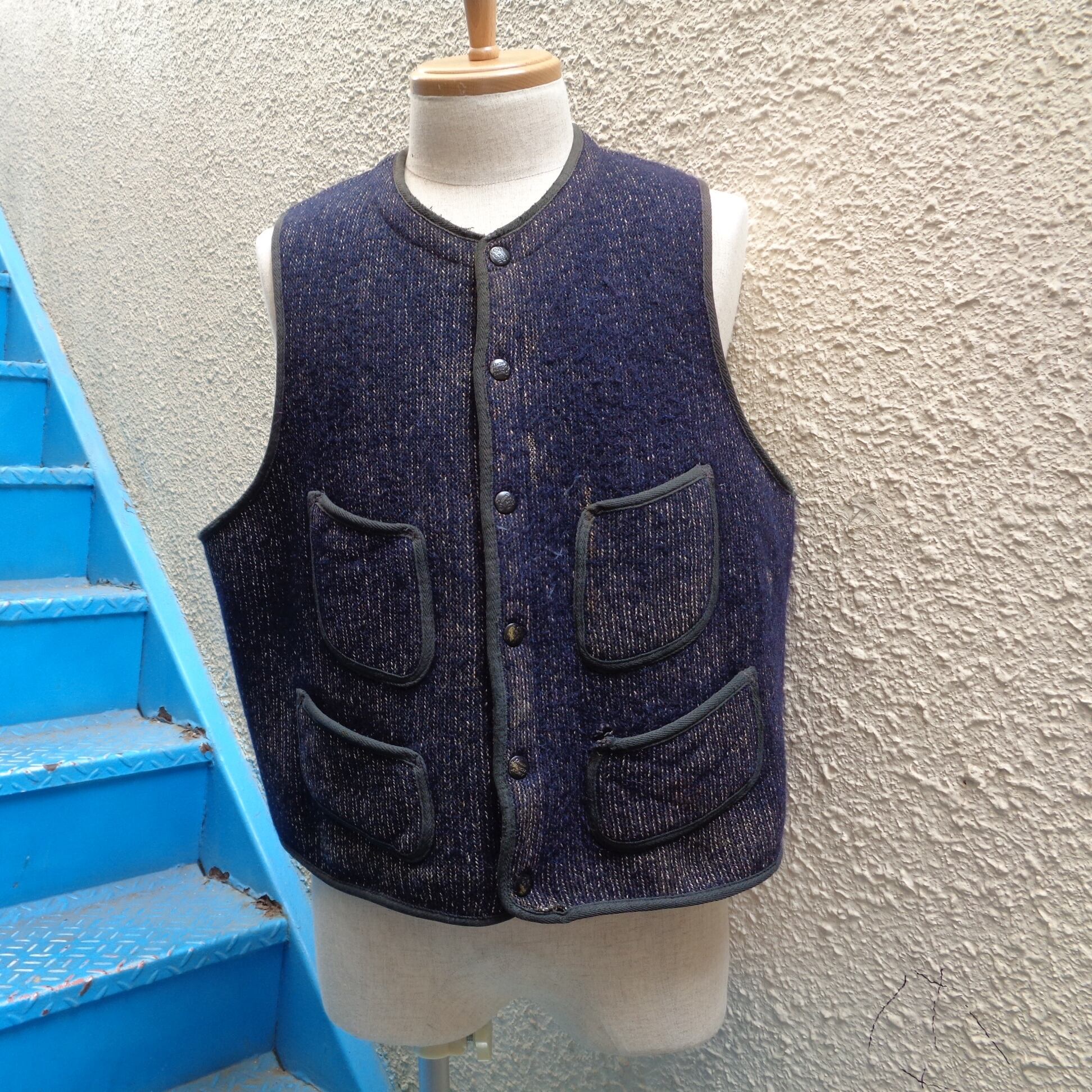 50's Brown's Beach Vest／50年代 ブラウンズビーチ ビーチベスト ビーチクロス | BIG TIME ｜ヴィンテージ 古着  BIGTIME（ビッグタイム） powered by BASE