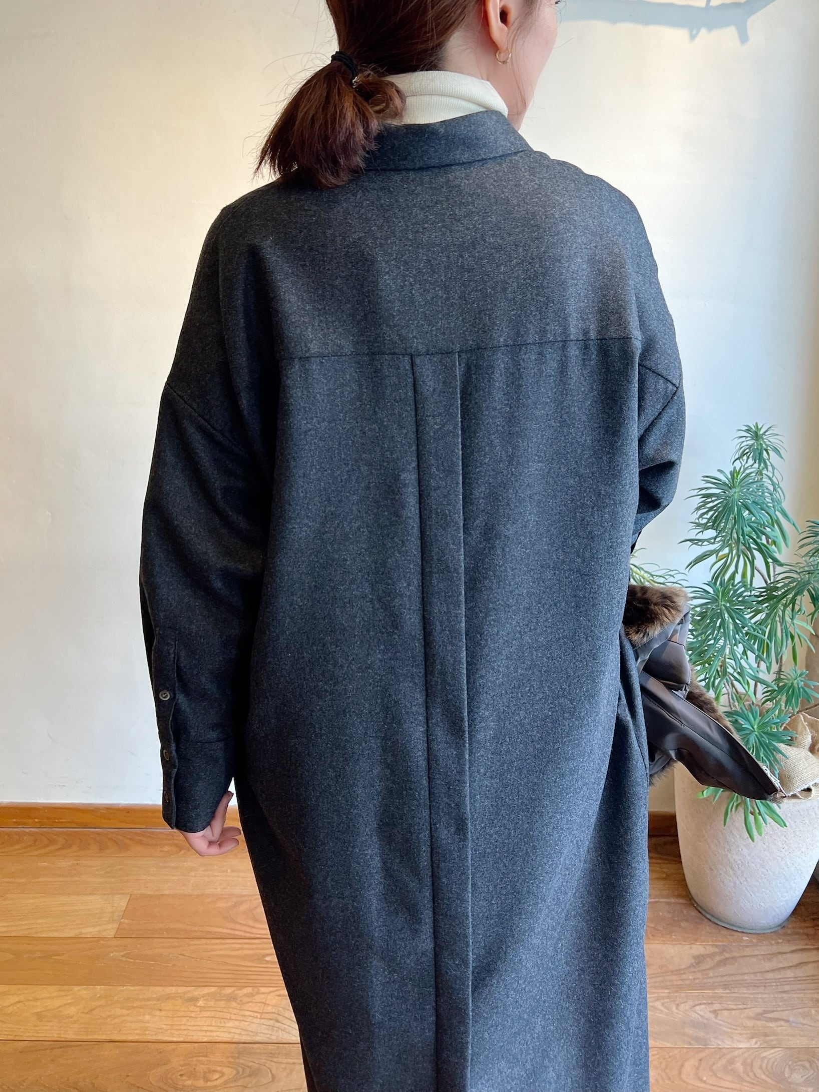 SACRA / CASHMERE FLANO OP(スキッパーデザイン) | anouk