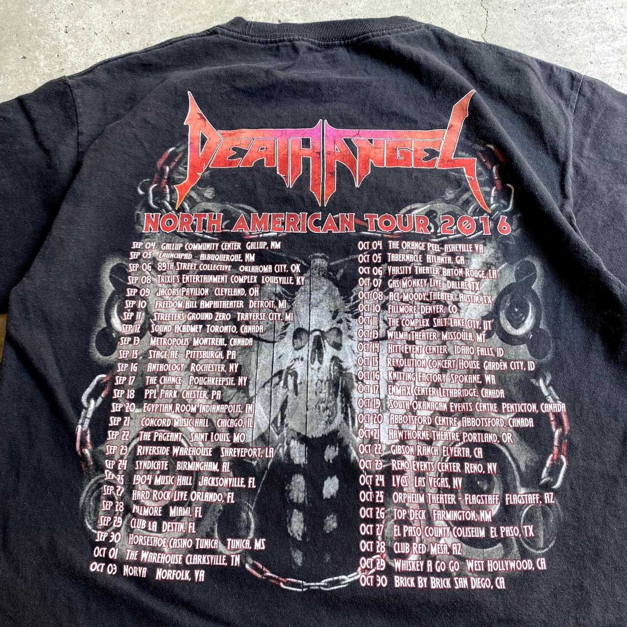 DEATH ANGEL デス・エンジェル バンドTシャツ メンズM相当 古着