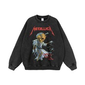 VINTAGE ストリート Metallicaスケルトンパーカー/スウェット T1418