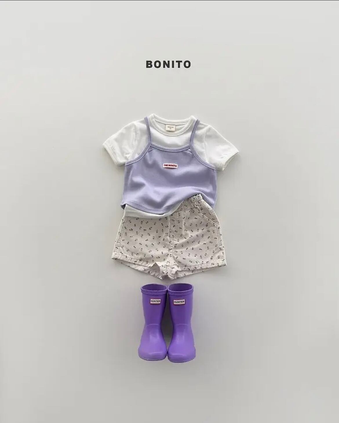 リブベッドレイヤーノースリーブ/BONITO