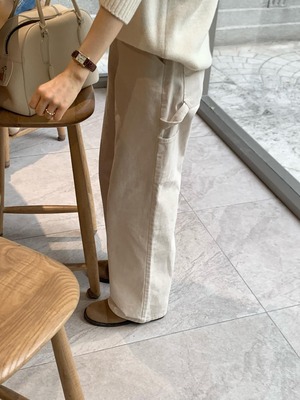 (予約) ounce / Kimou carpenter pants / 3color