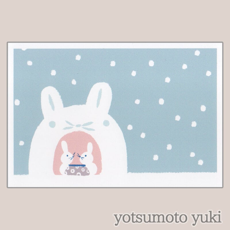 ポストカード - かまくらうさぎ - ヨツモトユキ - no18-yot-05 | 金星