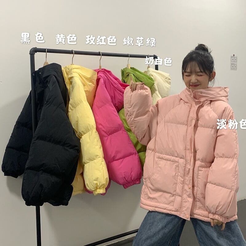 ウィンタージャケット ルーズフード コットン 大人ガーリー スウィート キュート カジュアル 冬物 萌量不足15440237651