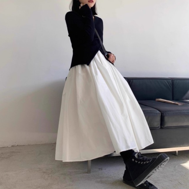 チュールボリュームスカート