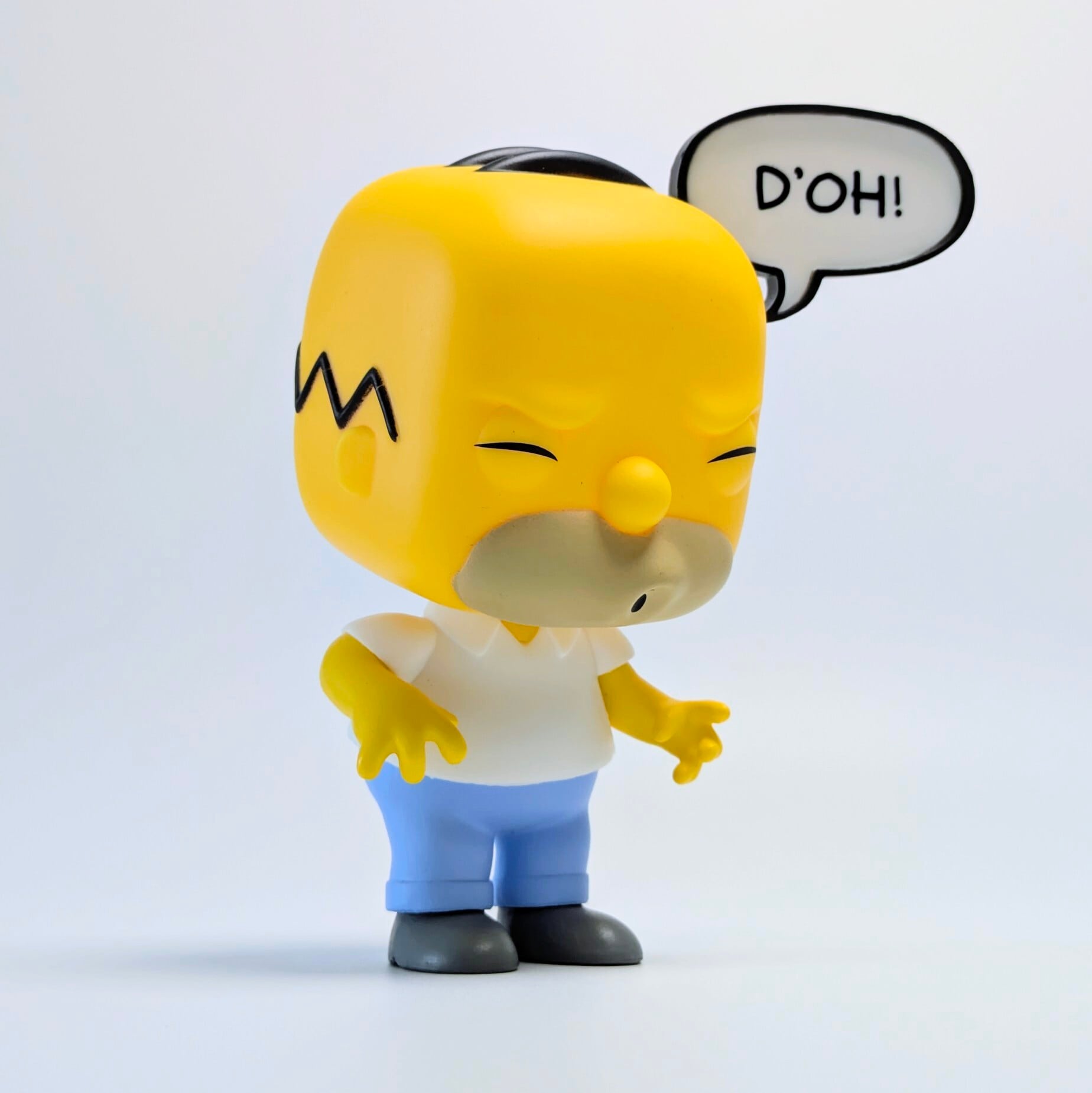 ☆US直輸入☆FUNKO 【 POP! TELEVISION VINYL FIGURE THE SIMPSONS HOMER SAYING（ シンプソンズ ホーマー・シンプソン ）】 ホーマー 「 D'OH!（ドォッ） 」 / ビニールフィギュア〚アメリカン雑貨 アメトイ〛