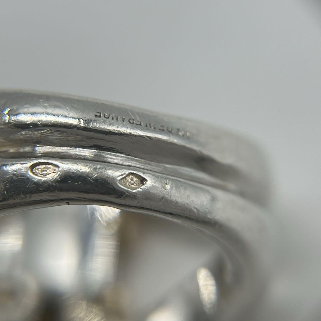 エルメス HERMES ヒストリーリング 表記サイズ55 SV YG コンビ エルメス リング ヒストリー | 東京銀座のヴィンテージウォッチ