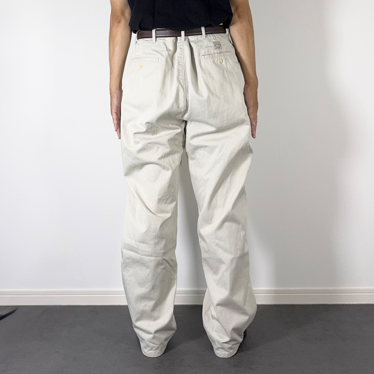 90s 初期型 USA製 Polo by Ralph Lauren POLO CHINO W38L30 古着 - 6