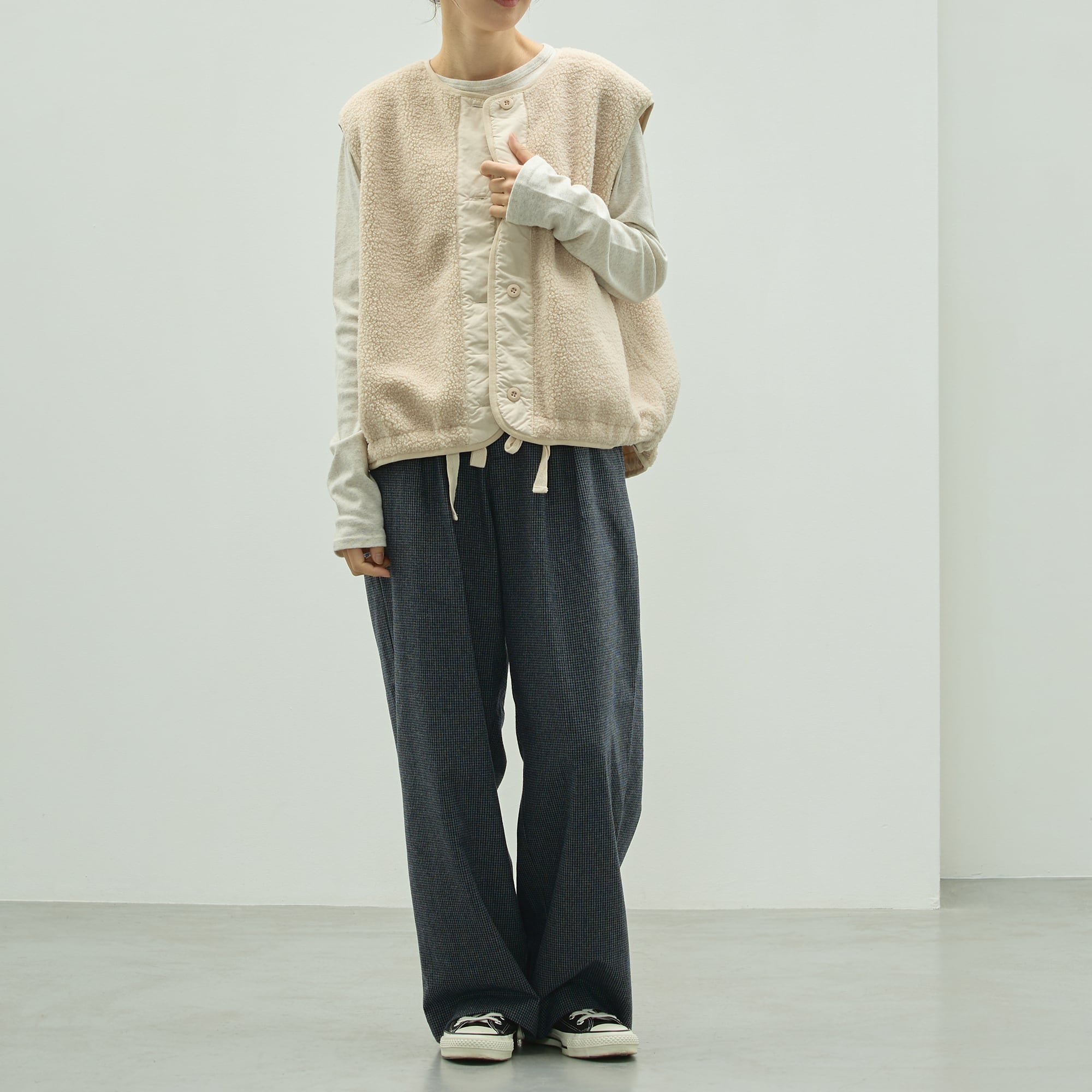 AUGボアベスト新品 リバーシブル ミリタリー ベスト｜2way | AUG ONLINE STORE 大人の女性