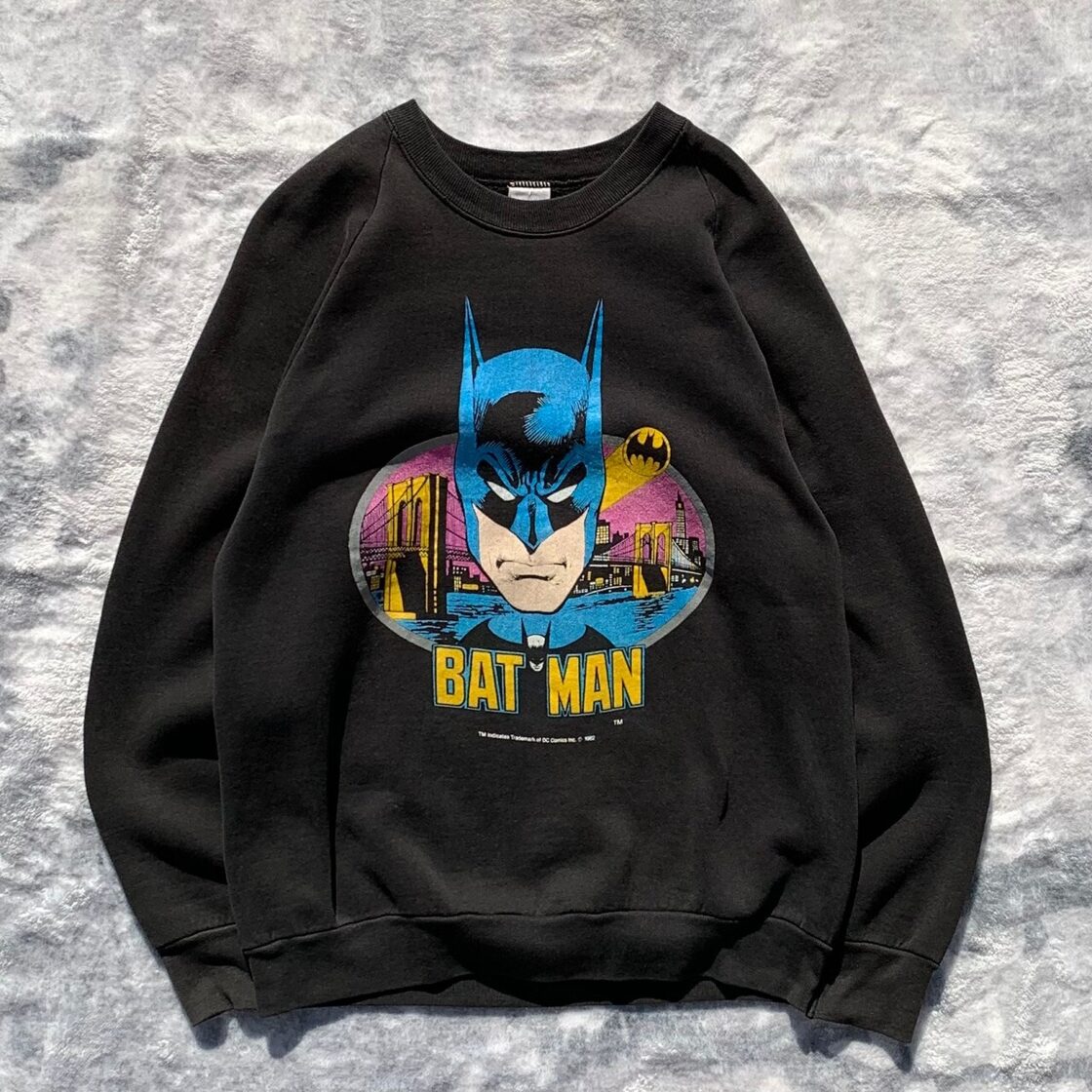 80s USA製 DCコミックス バットマン トレーナー スウェット 