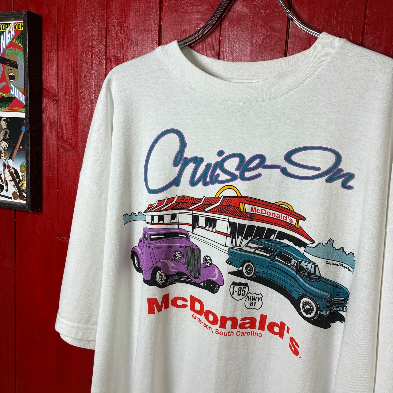 90s McDonald’s ヴィンテージTシャツ 白 マクドナルド