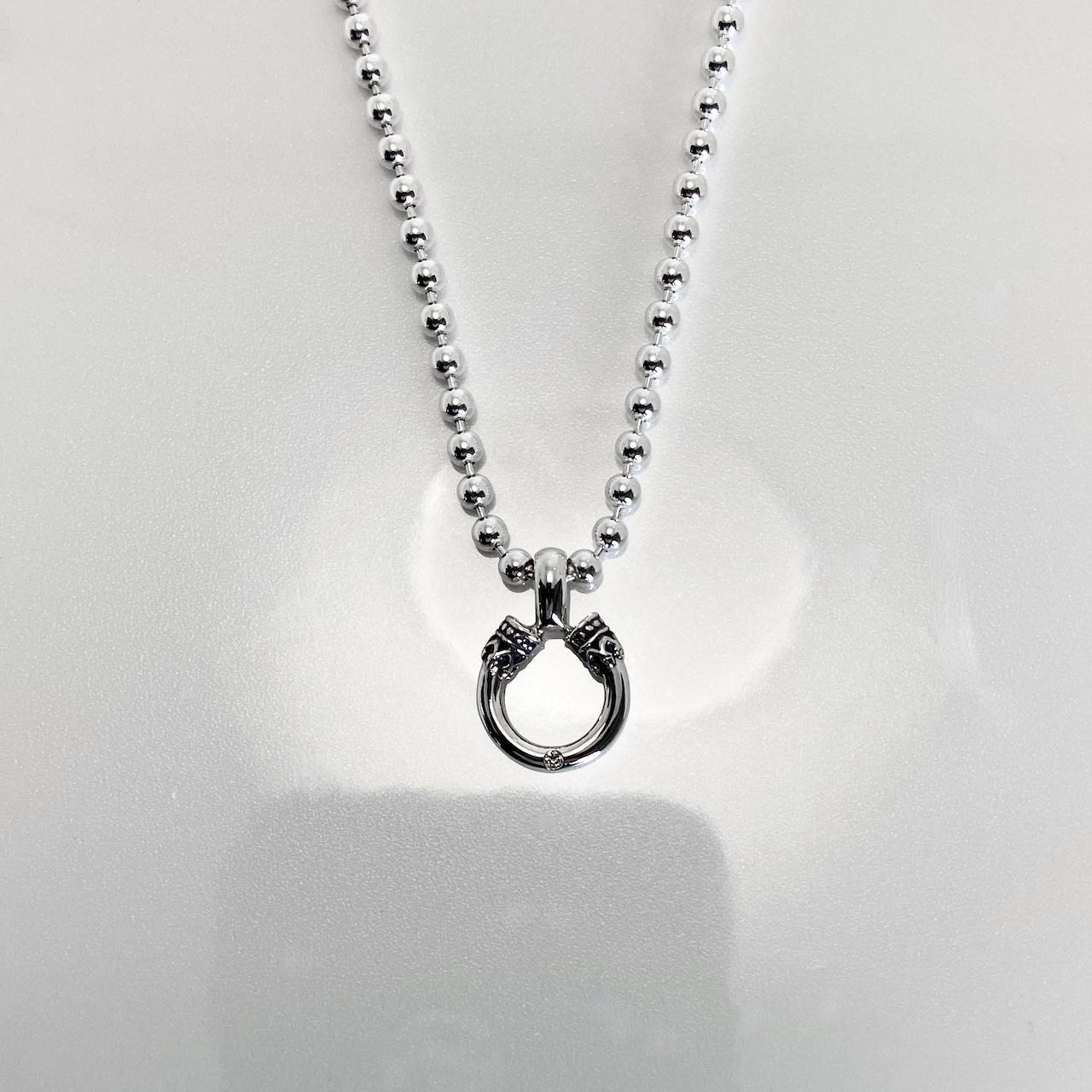CROWN HORSESHOE with DIAMOND PENDANT / クラウンホースシューダイヤモンドペンダント