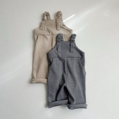 〖取寄〗韓国子供服 / 26winter / minirobe / クッキーオーバーオール / キッズ *S~L*
