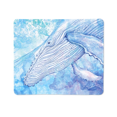 【マウスパッド】蒼海の白鯨