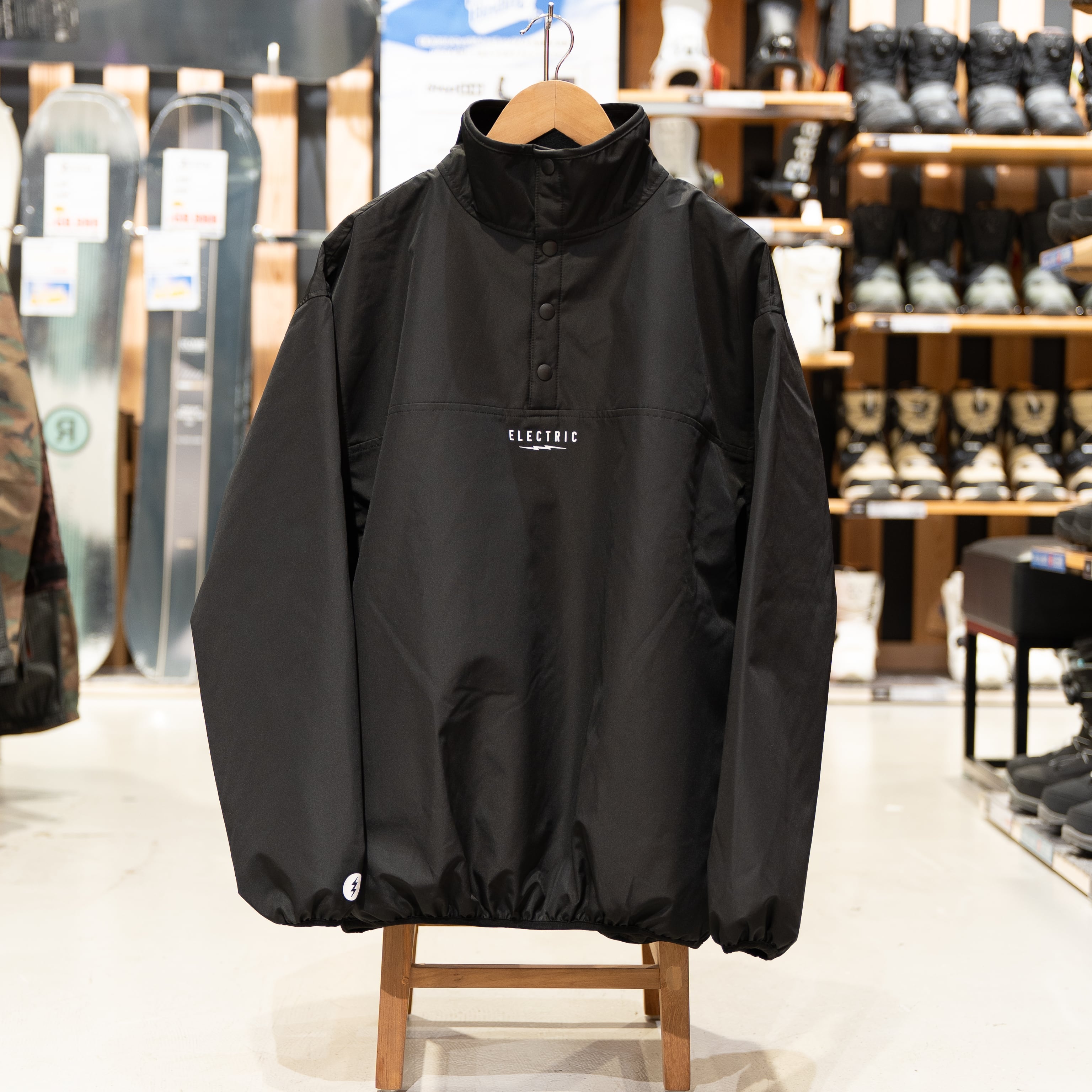 DRT × ELECTRIC / TROPHY SHOT DRY HOOD（BLACK） | MURASAKISPORTS