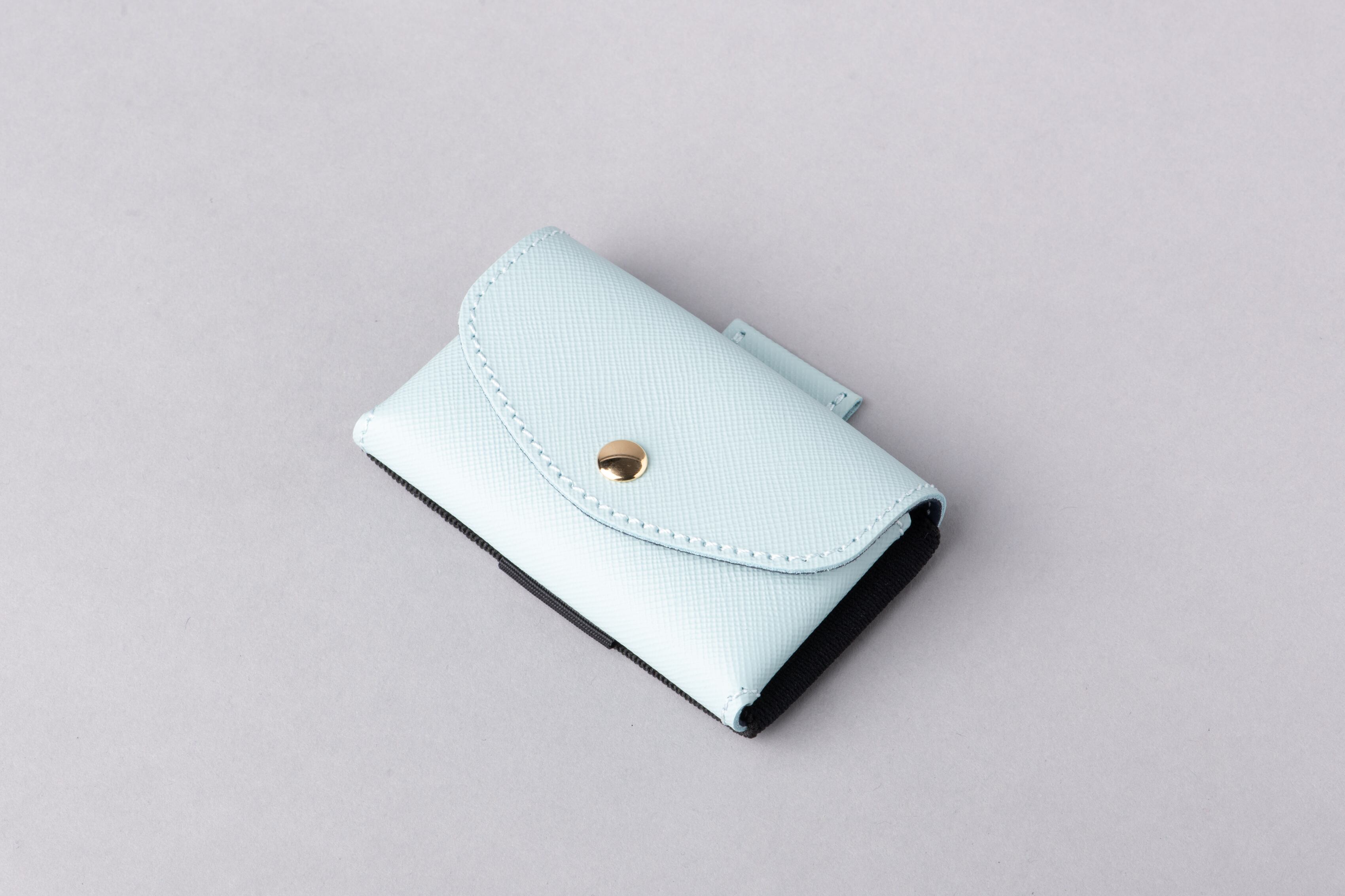 enricheveryday Everyday TINY Wallet bonding ／ TURQUOISE × NAVY（ターコイズ × ネイビー）