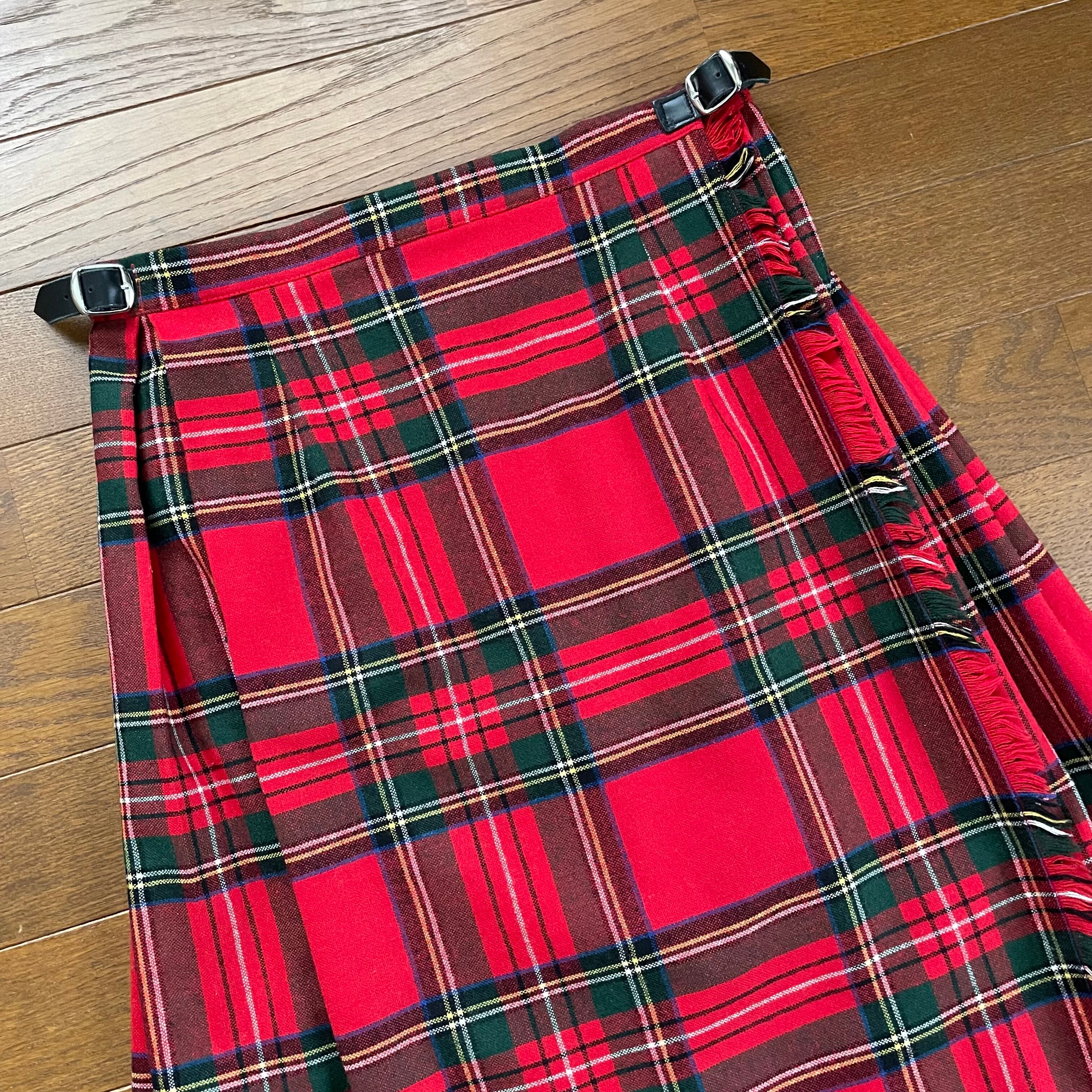 タータンチェック巻きスカート O'NEIL OF DUBLIN | 古着屋Sique