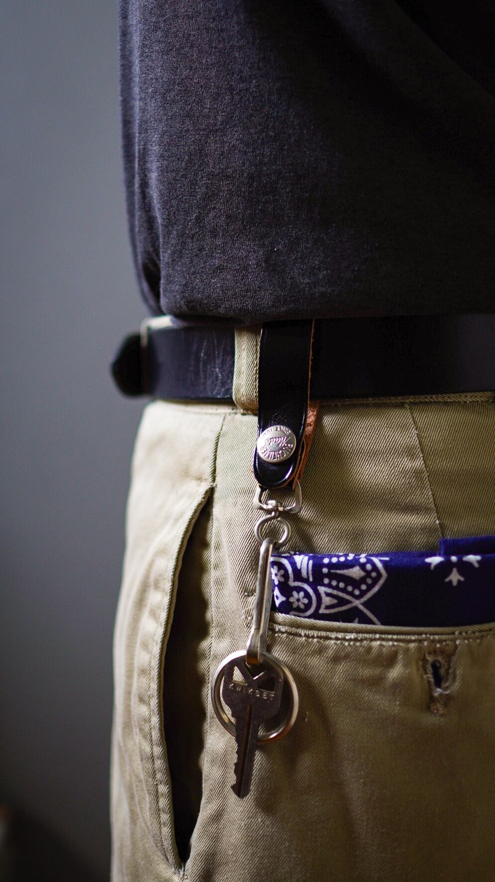 DEADSTOCK / VINTAGE】BUCHEIMER U.S. Navy キーリング 《デッド 