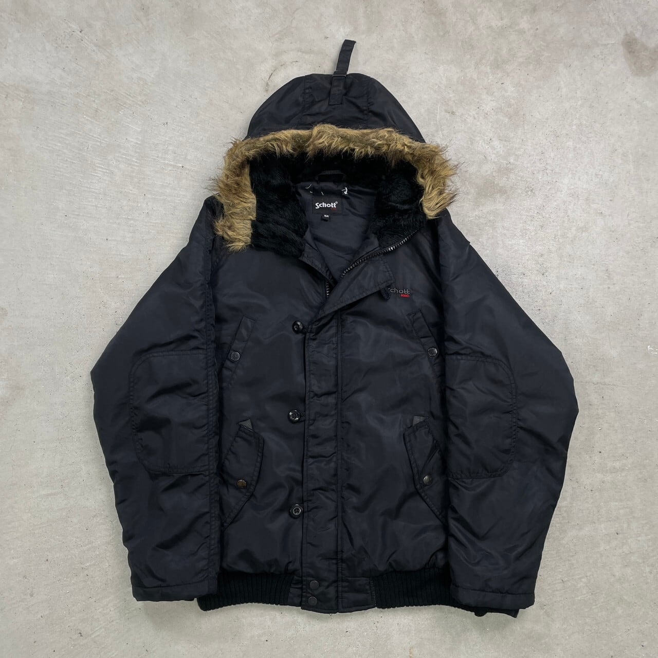 Schott × CRIMIE コラボ N-3B フライトジャケット S（Schott ショット  