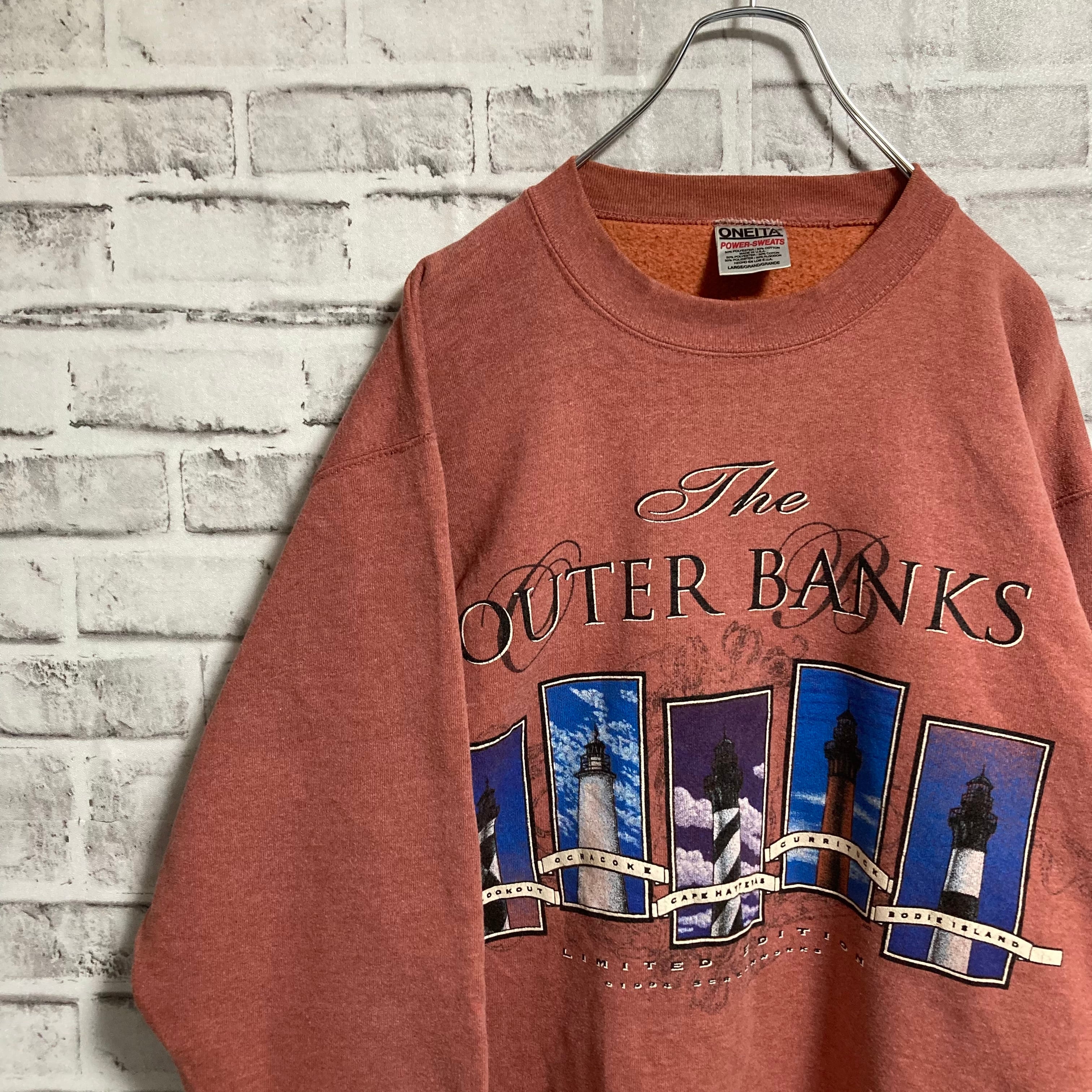 ONEITA】L/S Sweat Made in USA 90s スーベニアスウェット トレーナー