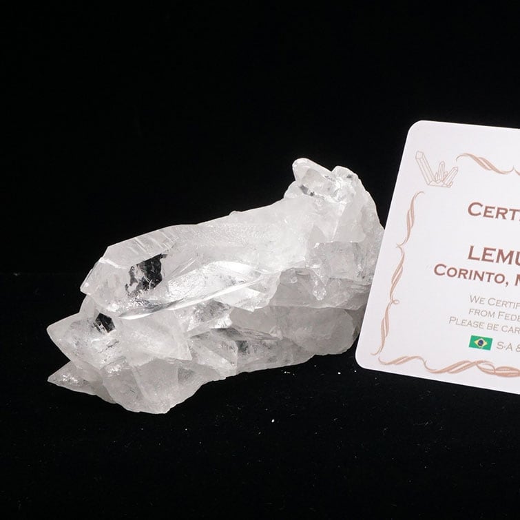 水晶 クラスター ブラジル ミナスジェライス州 コリント産 レムリアンシード 証明書付属 一点物 272-257